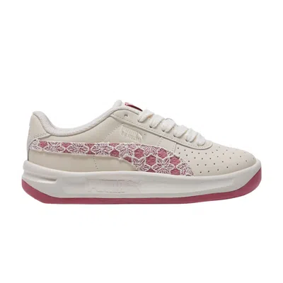 Pre-owned Puma Wmns Gv Special 'bloom - Alpine Snow Heartfelt' | Cream | Women's Size 8 In White