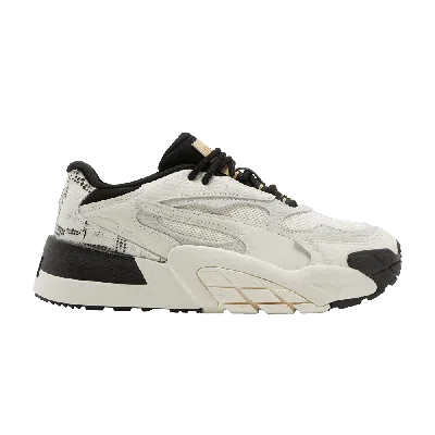 Pre-owned Puma Wmns Hedra 'snake' In Cream
