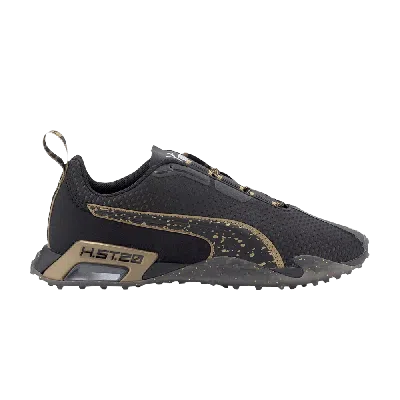 Pre-owned Puma Wmns H.st.20 Metal 'metallic Gold' In Black