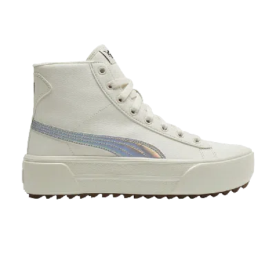 Pre-owned Puma Wmns Kaia Mid 'fur Iridescent' In Cream