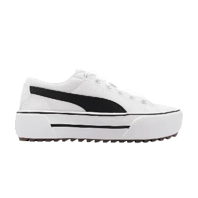 Pre-owned Puma Wmns Kaia Platform 'white Black'