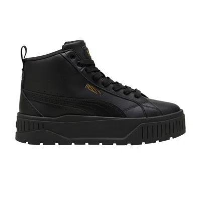 Pre-owned Puma Wmns Karmen 2 Mid 'black Gold'