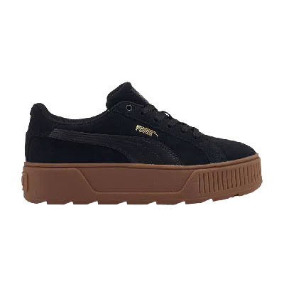 Pre-owned Puma Wmns Karmen 'black Gum'