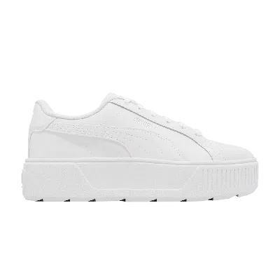 Pre-owned Puma Wmns Karmen Leather 'white'