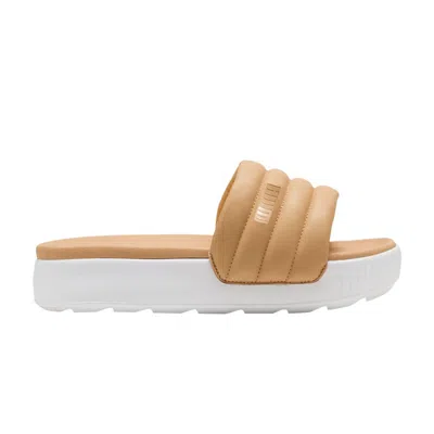 Pre-owned Puma Wmns Karmen Puffy Slide 'warm Beige'