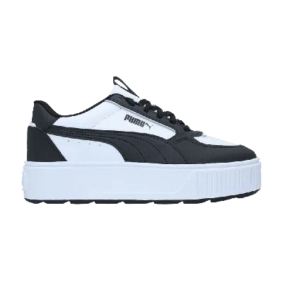 Pre-owned Puma Wmns Karmen Rebelle 'black White'