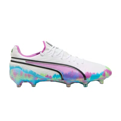Pre-owned Puma Wmns King Ultimate Fg Ag 'brilliance Pack' | White | Women's Size 6