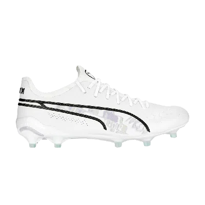 Pre-owned Puma Wmns King Ultimate Fg Ag 'brilliance' In White