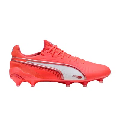 Pre-owned Puma Wmns King Ultimate Fg Ag 'unlimited Pack' | Red | Women's Size 10