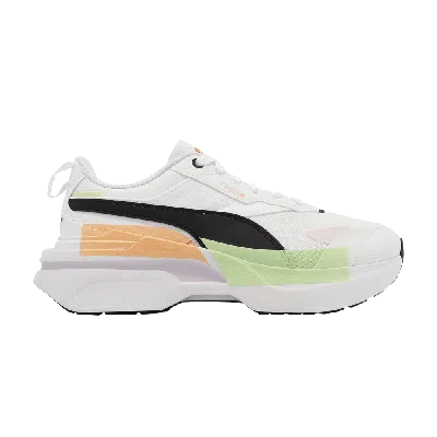 Pre-owned Puma Wmns Kosmo Rider Mis 'white Black Multi-color'