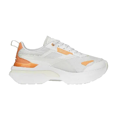 Pre-owned Puma Wmns Kosmo Rider Tech 'white Orange'