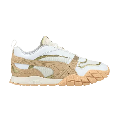 Pre-owned Puma Wmns Kyron 'poison Flower - Natural Vachetta' In White