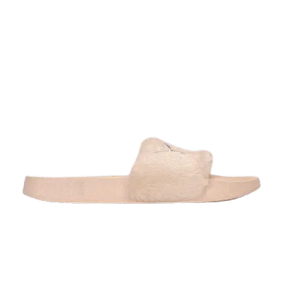 Pre-owned Puma Wmns Leadcat Feather Slide 'shell' In Pink