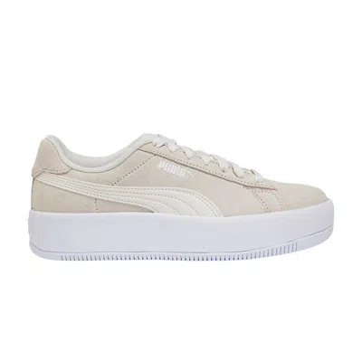 Pre-owned Puma Wmns Lily Platform Sd 'marshmallow White' In Cream