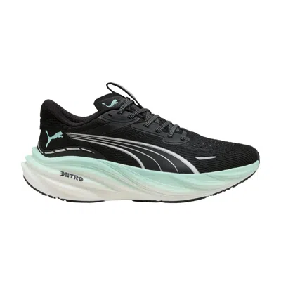 Pre-owned Puma Wmns Magnify Nitro 3 'black Mint Melt' | Women's Size 9