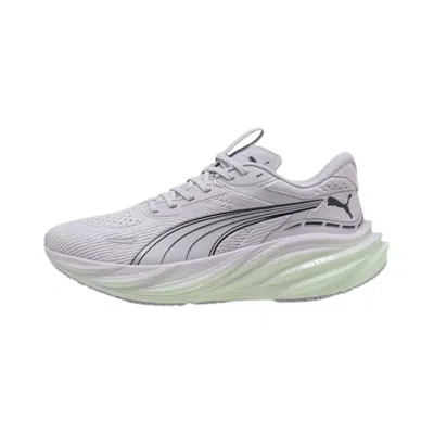 Pre-owned Puma Wmns Magnify Nitro 3  'lilac Crush/sage Frost' | Grey | Women's Size 7 In Gray