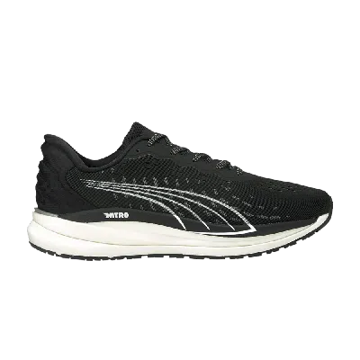 Pre-owned Puma Wmns Magnify Nitro 'black'