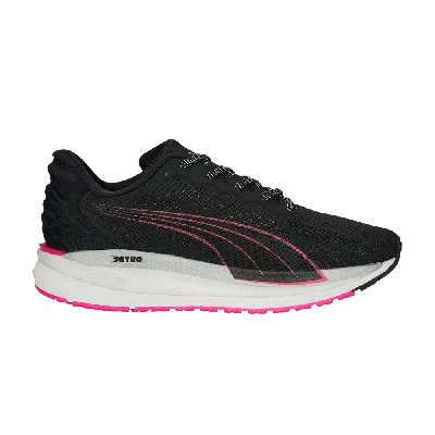 Pre-owned Puma Wmns Magnify Nitro Surge 'black Ravish'
