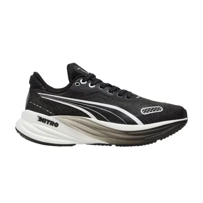 Pre-owned Puma Wmns Magnify Nitro Tech 2 'black White' | Women's Size 8