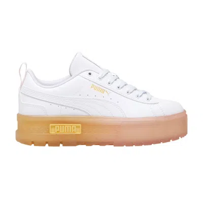 Pre-owned Puma Wmns Mayze 'beach Days' In White