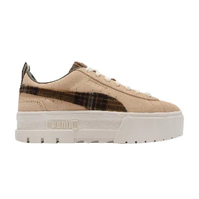 Pre-owned Puma Wmns Mayze 'flannel - Pebble' In Brown