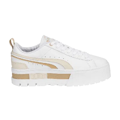 Pre-owned Puma Wmns Mayze Fs Interest 'white Pristine'
