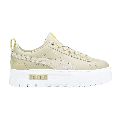 Pre-owned Puma Wmns Mayze Luxe 'putty' In Cream