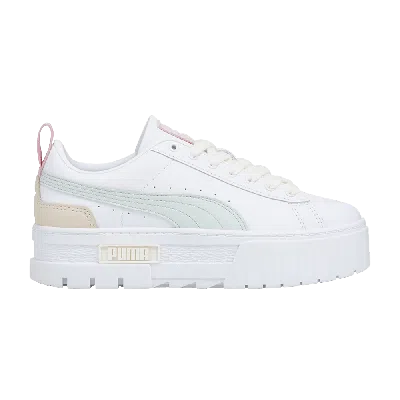Pre-owned Puma Wmns Mayze Luxe 'white Mint'