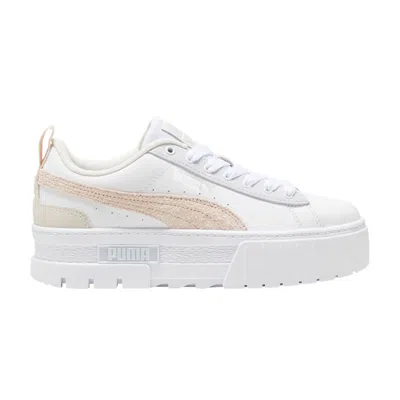 Pre-owned Puma Wmns Mayze Mix 'white Rosebay'