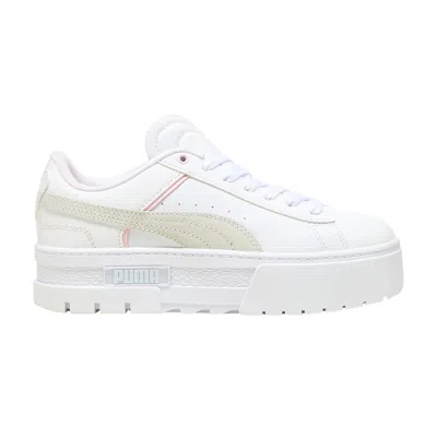 Pre-owned Puma Wmns Mayze 'queen Of Hearts' In White