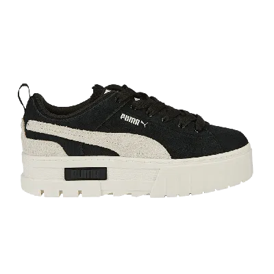 Pre-owned Puma Wmns Mayze 'rare Teddy' In Black