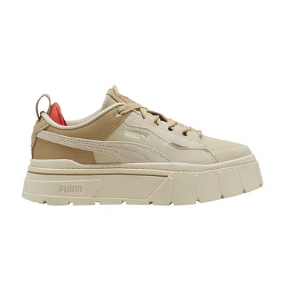 Pre-owned Puma Wmns Mayze Stack Xpl 'no Filter' | Cream | Women's Size 8 In White