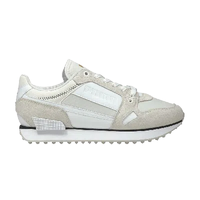 Pre-owned Puma Wmns Mile Rider 'chrome Desert - White Vaporous Grey'