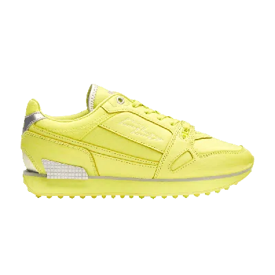 Pre-owned Puma Wmns Mile Rider 'emoji' In Yellow