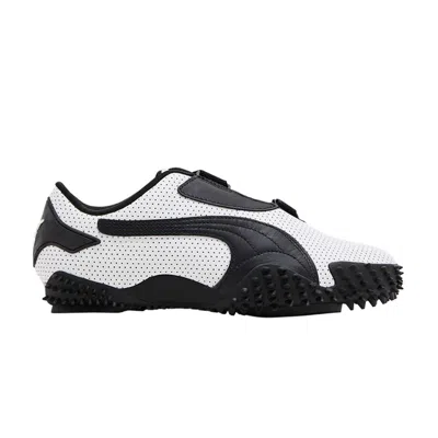Pre-owned Puma Wmns Mostro Perf 'perforated Leather Pack - White Black'
