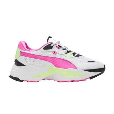 Pre-owned Puma Wmns Orkid Neon 'white Luminous Pink' | Women's Size 6