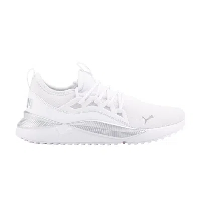 Pre-owned Puma Wmns Pacer Future 'allure - White Silver'
