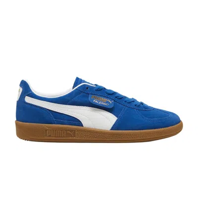 Pre-owned Puma Wmns Palermo 'cobalt Glaze Gum' In Blue
