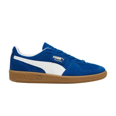 Pre-owned Puma Wmns Palermo 'cobalt Glaze Gum' In Blue