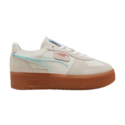 Pre-owned Puma Wmns Palermo Elevata 'gentle Meld - Warm White Gum' | Cream | Women's Size 8