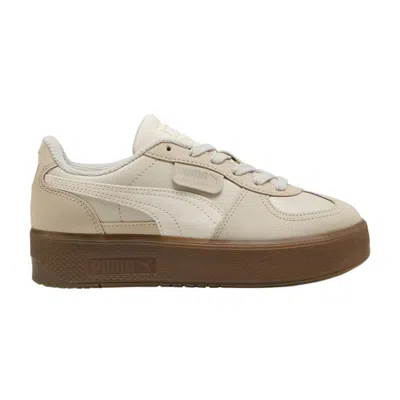 Pre-owned Puma Wmns Palermo Elevata Premium 'desert Dust' | Cream | Women's Size 9