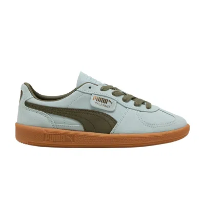 Pre-owned Puma Wmns Palermo 'peaceful Blue Loden Green' | Teal | Women's Size 11