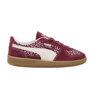Pre-owned Puma Wmns Palermo 'tiny Florals' | Red | Women's Size 7.5