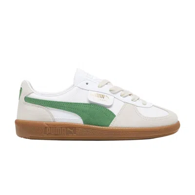 Pre-owned Puma Wmns Palermo 'white Archive Green Gum' | Women's Size 9.5