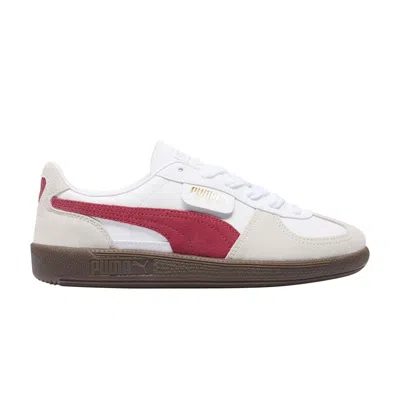 Pre-owned Puma Wmns Palermo 'white Club Red Gum' | Women's Size 11