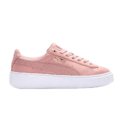 Pre-owned Puma Wmns Platform 'shimmer - Morning Glory' In Pink