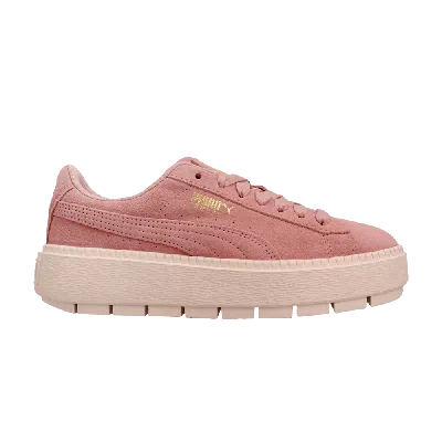 Pre-owned Puma Wmns Platform Trace 'birdal Rose' In Pink