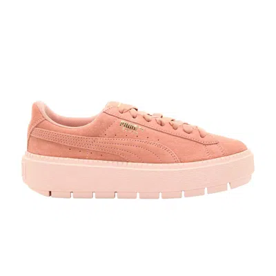 Pre-owned Puma Wmns Platform Trace 'peach Beige Pearl' | Pink | Women's Size 7.5