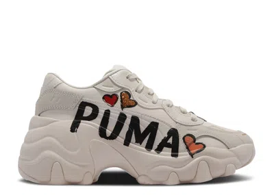 Puma Wmns Pulsar Wedge Cn ' Logo - Hearts' In White