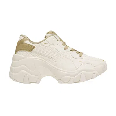 Pre-owned Puma Wmns Pulsar Wedge 'deboss - Pristine' In Cream